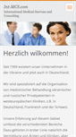 Mobile Screenshot of int-msc.webnode.com