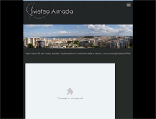 Tablet Screenshot of meteo-piedade.webnode.com