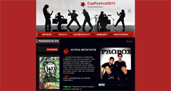 Desktop Screenshot of capfestival2011.webnode.com.br