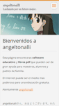 Mobile Screenshot of angeltonalli.webnode.es