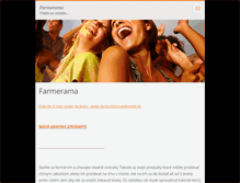Tablet Screenshot of farmarama.webnode.sk