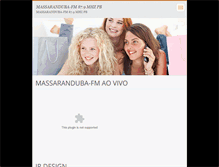 Tablet Screenshot of massarandubafm.webnode.cz