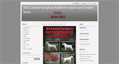 Desktop Screenshot of 3rd-central-european-bullterrie.webnode.hu