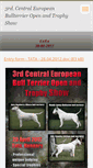 Mobile Screenshot of 3rd-central-european-bullterrie.webnode.hu