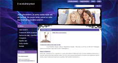 Desktop Screenshot of evaslusnaprace.webnode.cz