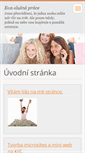 Mobile Screenshot of evaslusnaprace.webnode.cz