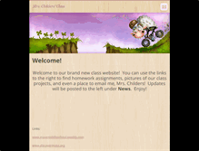 Tablet Screenshot of mrschilders.webnode.com