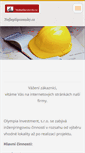 Mobile Screenshot of olympiainvestment.webnode.cz
