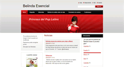 Desktop Screenshot of belindaesencial.webnode.es