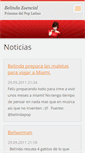 Mobile Screenshot of belindaesencial.webnode.es