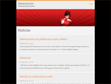 Tablet Screenshot of belindaesencial.webnode.es
