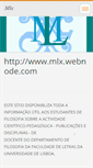 Mobile Screenshot of mlx.webnode.com
