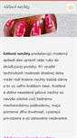 Mobile Screenshot of nechty-gelove.webnode.sk