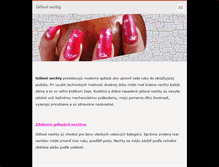 Tablet Screenshot of nechty-gelove.webnode.sk