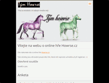 Tablet Screenshot of howrse-tym-cz.webnode.cz