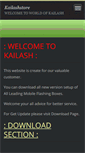 Mobile Screenshot of kailashstore.webnode.com