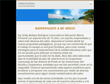Tablet Screenshot of chiquitalinda.webnode.es