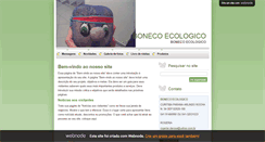 Desktop Screenshot of bonecoecologico.webnode.com.br