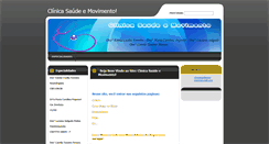 Desktop Screenshot of clinica-saudeemovimento.webnode.com