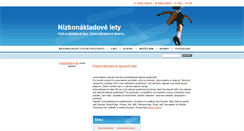 Desktop Screenshot of nizkonakladove-lety.webnode.cz