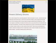 Tablet Screenshot of flowers-delivery-ukraine.webnode.ru