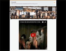 Tablet Screenshot of adolescercomjesuscristo.webnode.com.br