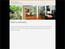 Tablet Screenshot of dum-a-zahrada.webnode.cz