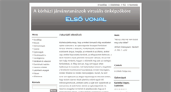 Desktop Screenshot of elsovonal.webnode.hu