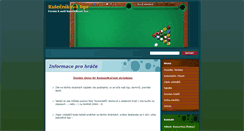 Desktop Screenshot of kulecnikovaliga.webnode.cz