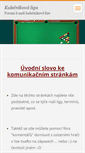 Mobile Screenshot of kulecnikovaliga.webnode.cz