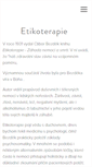 Mobile Screenshot of etikoterapie.webnode.cz