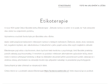 Tablet Screenshot of etikoterapie.webnode.cz