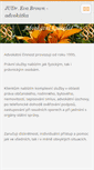 Mobile Screenshot of advocate-brown.webnode.cz