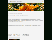 Tablet Screenshot of advocate-brown.webnode.cz