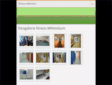 Tablet Screenshot of fitness-millennium.webnode.cz