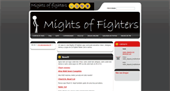 Desktop Screenshot of mightsoffighters.webnode.com