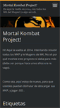 Mobile Screenshot of mortalkombatproject.webnode.es