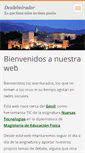 Mobile Screenshot of desdelmirador.webnode.es