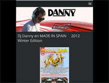 Tablet Screenshot of djdannyrealine.webnode.es