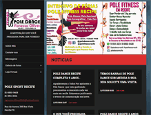 Tablet Screenshot of poledancerecife-pe.webnode.pt