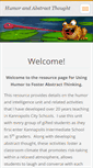 Mobile Screenshot of giftedhumor.webnode.com