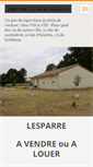 Mobile Screenshot of lesparre.webnode.com