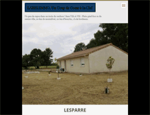 Tablet Screenshot of lesparre.webnode.com