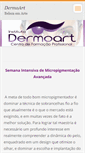 Mobile Screenshot of dermoartbrasil.webnode.com.br