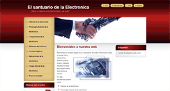 Desktop Screenshot of elsanturariodelaelectronica.webnode.es
