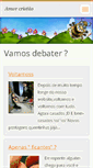 Mobile Screenshot of amorcristao.webnode.com.br