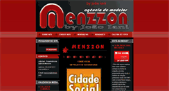 Desktop Screenshot of agenciamodelosmenzzon.webnode.com.br