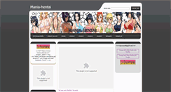 Desktop Screenshot of mania-hentai.webnode.es