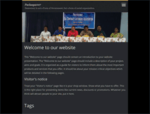 Tablet Screenshot of paclaap2007.webnode.in
