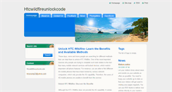 Desktop Screenshot of htcwildfireunlockcode.webnode.com